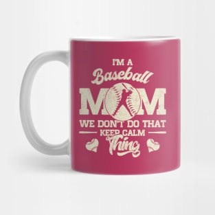 Baseball Mom Mug